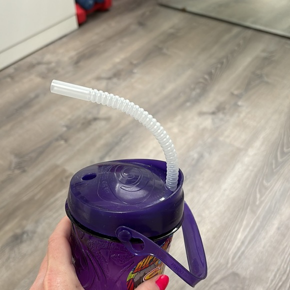 Splish splash collectors bottle purple with straw - Picture 4 of 7